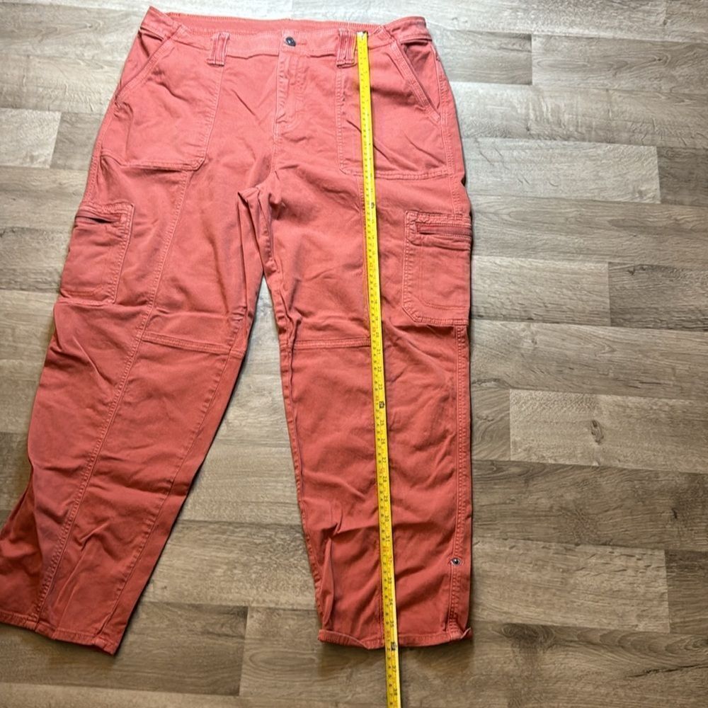 Chico’s Orange Pants. Size 3R or 18. Stretchy! These pants are so comfortable! - Picture 8 of 11